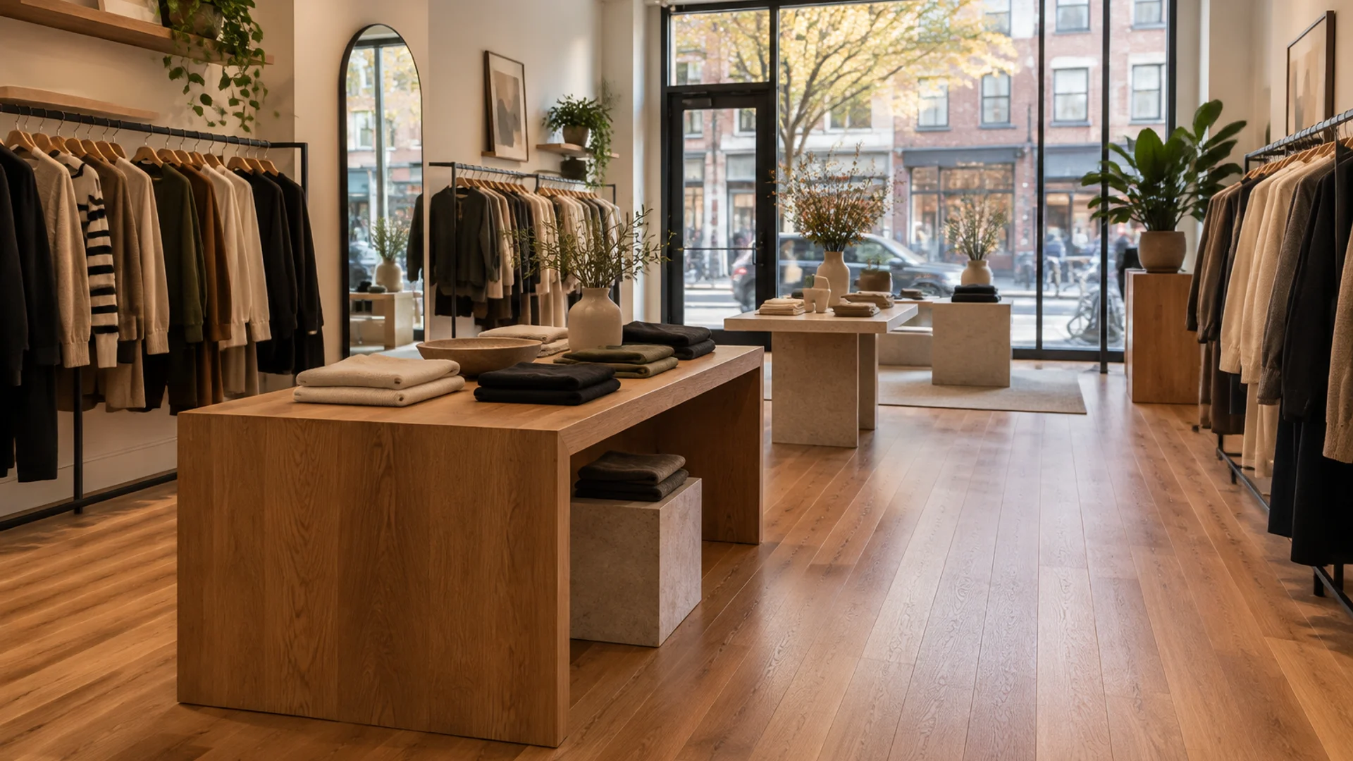 Toronto Quality Wood Flooring Queen West queen west retail commercial install finished — portfolio documentation photo of the completed scope.