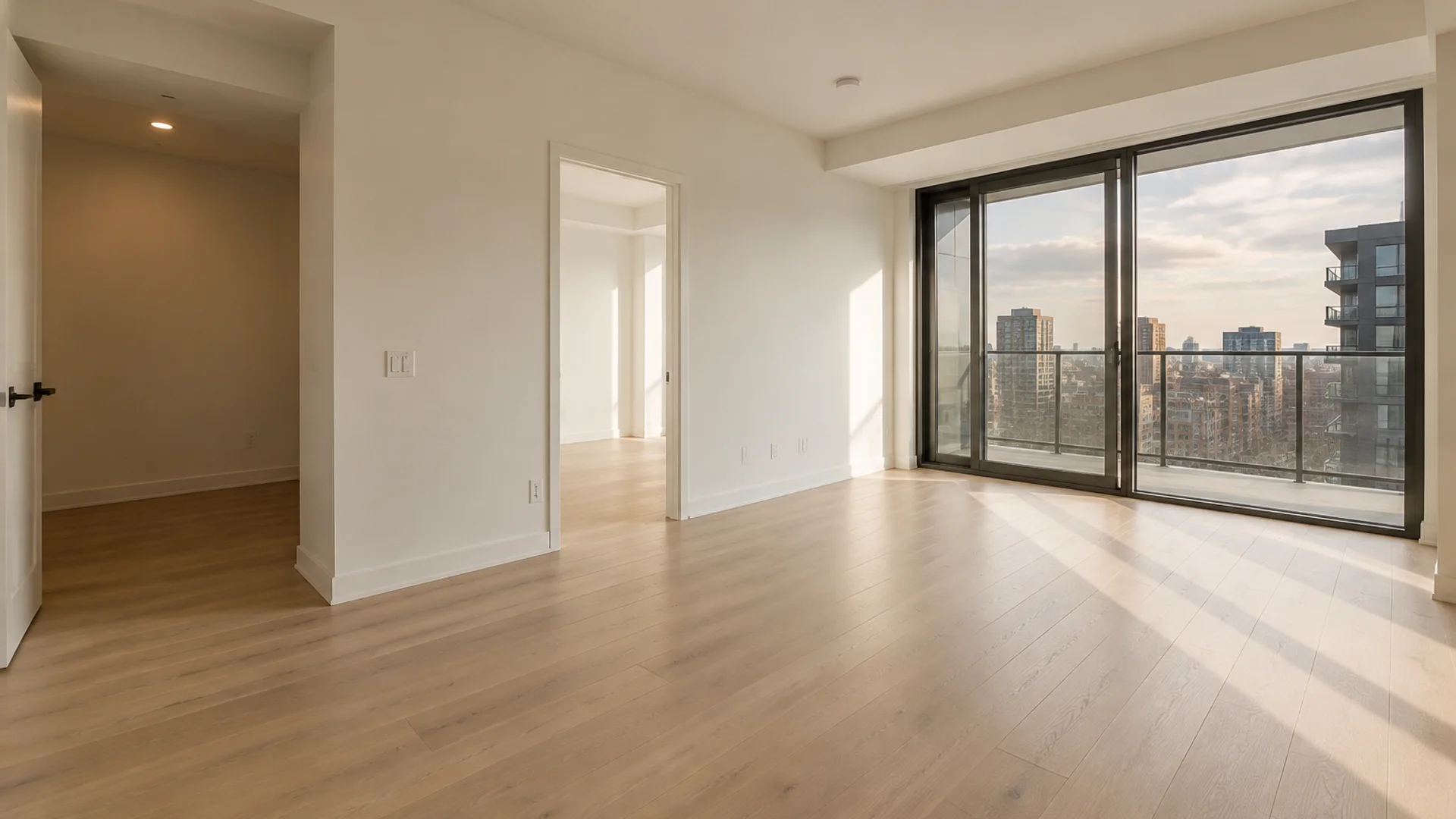Toronto Quality Wood Flooring King West king west condo 6" engineered euo finished — portfolio documentation photo of the completed scope.