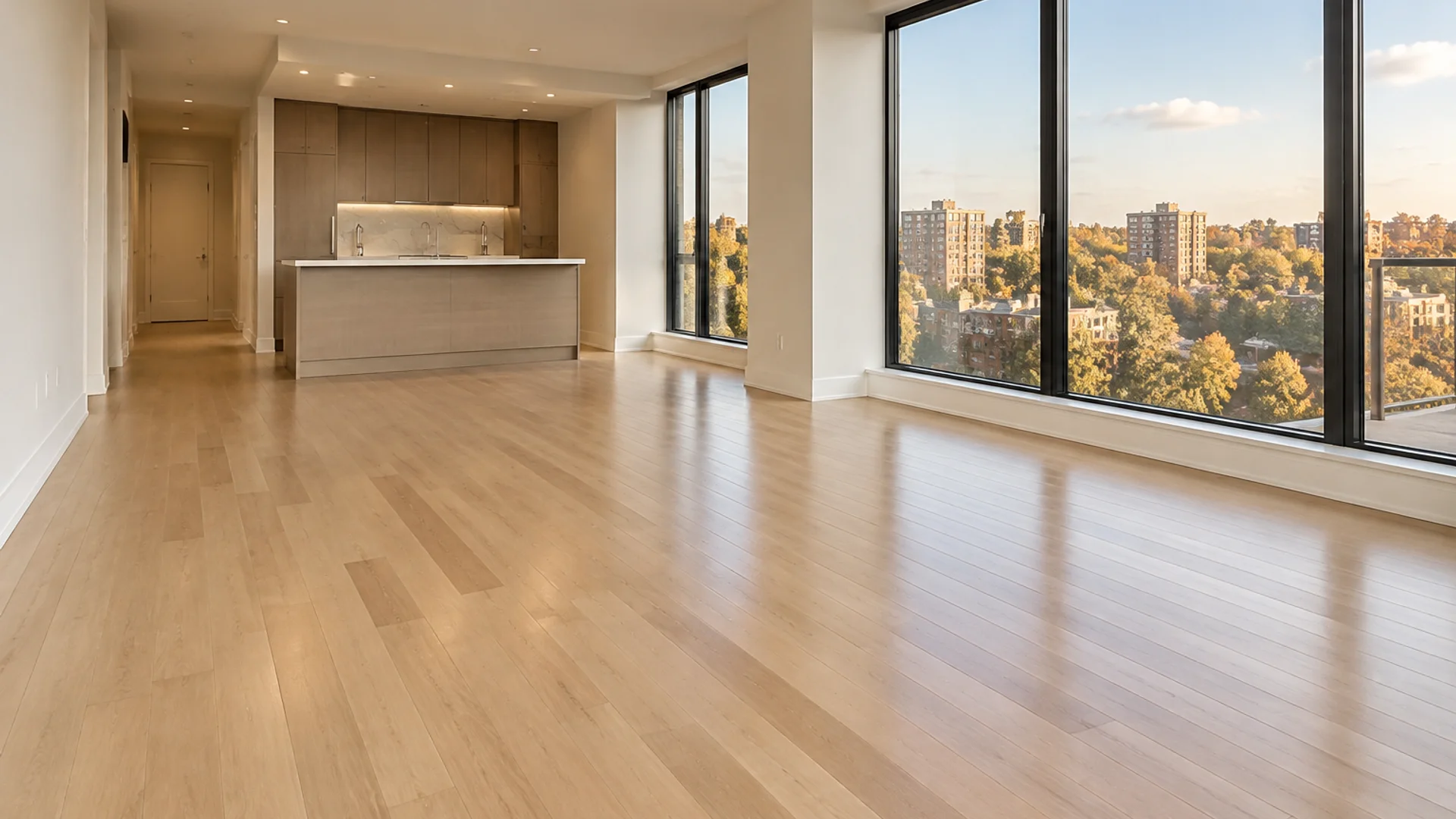 Toronto Quality Wood Flooring St. Clair West st. clair west maple light recoat finished — portfolio documentation photo of the completed scope.